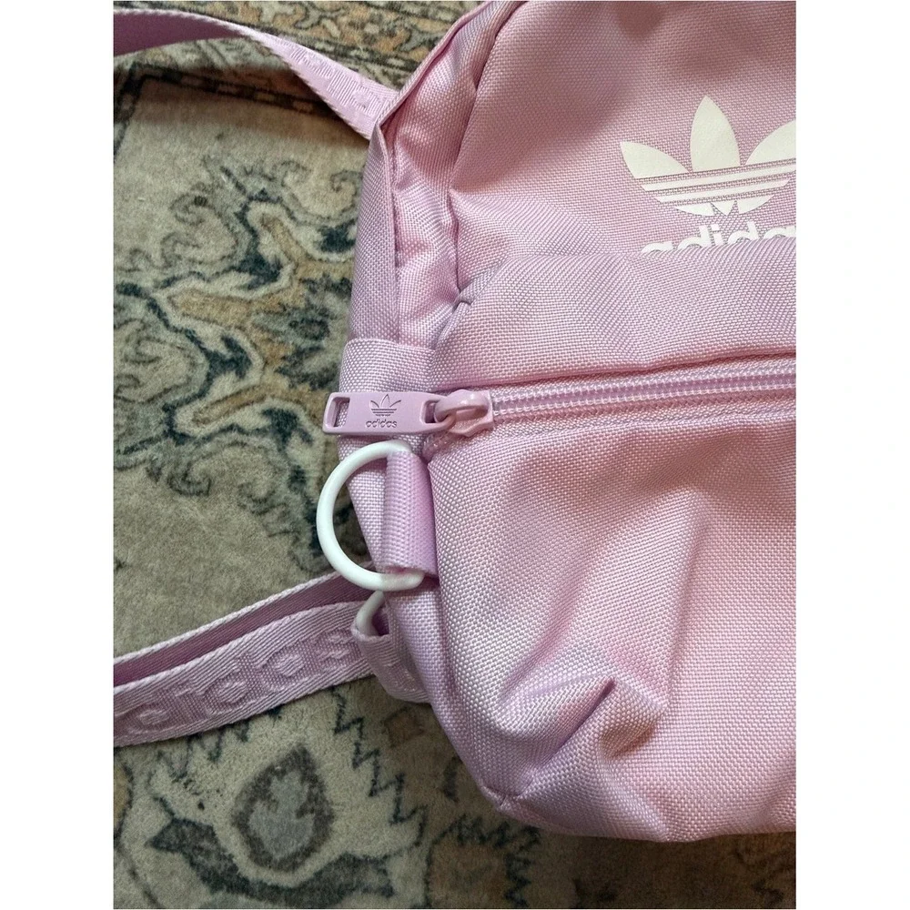 Adidas Light Pink Originals Trefoil Mini‎ Backpack 2.0 Barbiecore Clean Girl Y2K